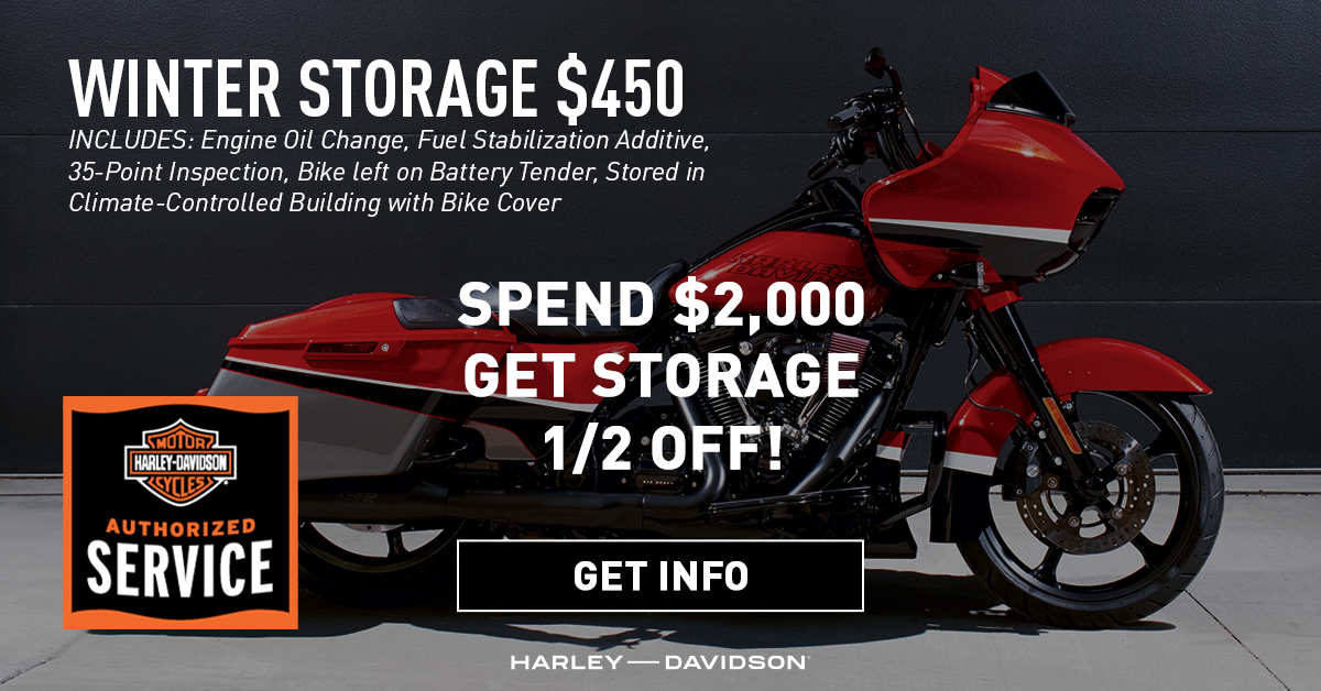 Motorcycle Winter Storage in St. Charles, MO